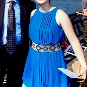 Jessica Simpson Pleated Tiered dress